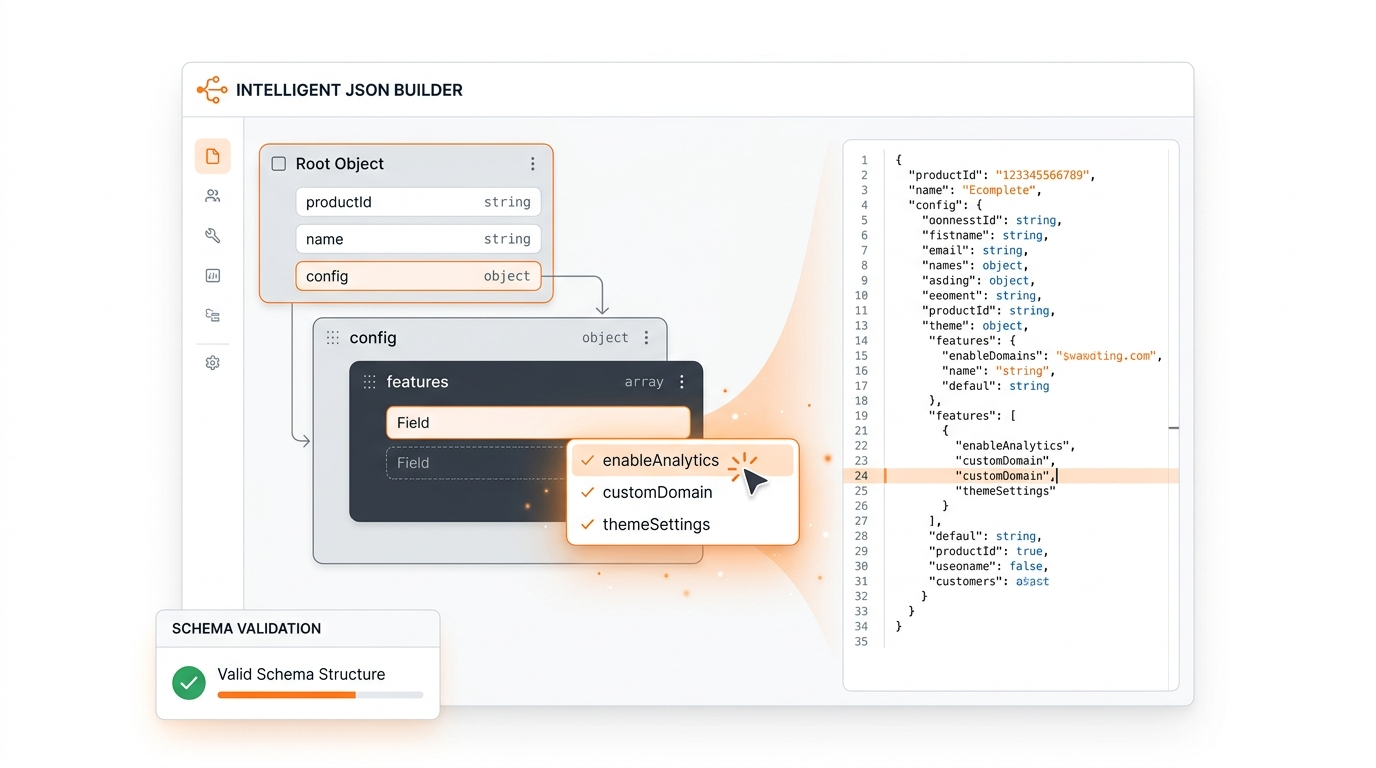 Intelligent JSON Builder Demo